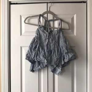 Flowy, summer crop top